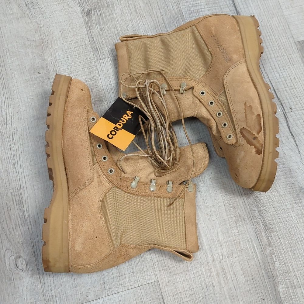 Belleville Gore-tex Men's Tan Military Tactical Boots Size 10 R - Picture 6 of 10